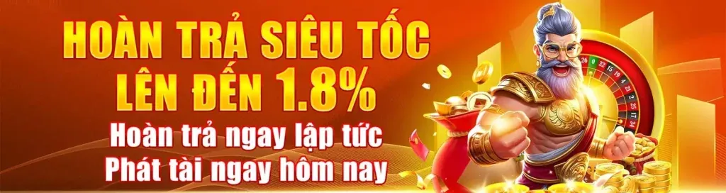 Thưởng chào mừng nạp đầu JB77
