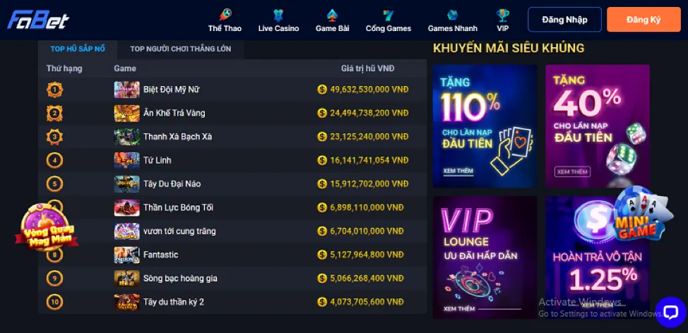 Tiền thưởng chào mừng thành viên mới jb77